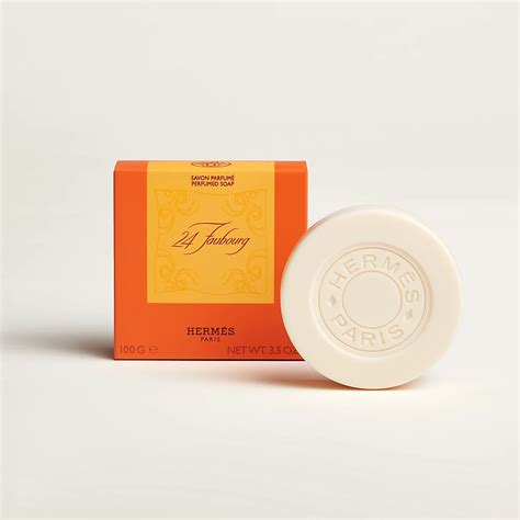 hermes perfumed soap|24 faubourg hermes gift set.